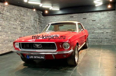 Декоративный кирпич Loft R-6 и автомойка Life Detailing