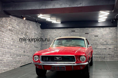 Декоративный кирпич Loft R-6 и автомойка Life Detailing