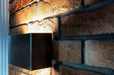 Декоративный кирпич Дижон 778 в интерьере библиотеки