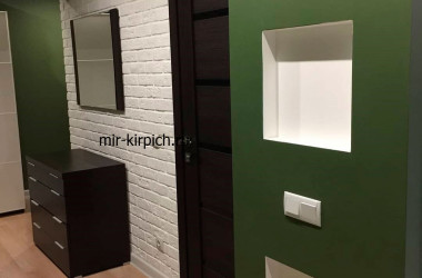 Декоративная плитка Кельн Брик 320-00 в отделке квартиры