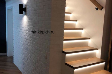 Декоративная плитка Кельн Брик 320-00 в отделке квартиры