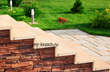 Частичная отделка дома декоративным камнем Кросс Фелл 100-40