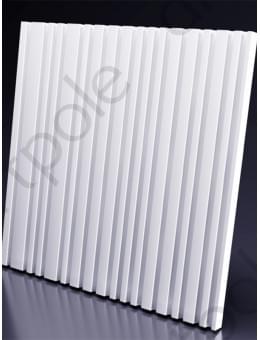 Гипсовая 3D панель Barcode+Led